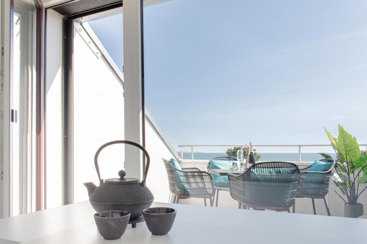 View 99 - Ferienwohnung in Scharbeutz mit exklusivem Ostseeblick Exterior foto