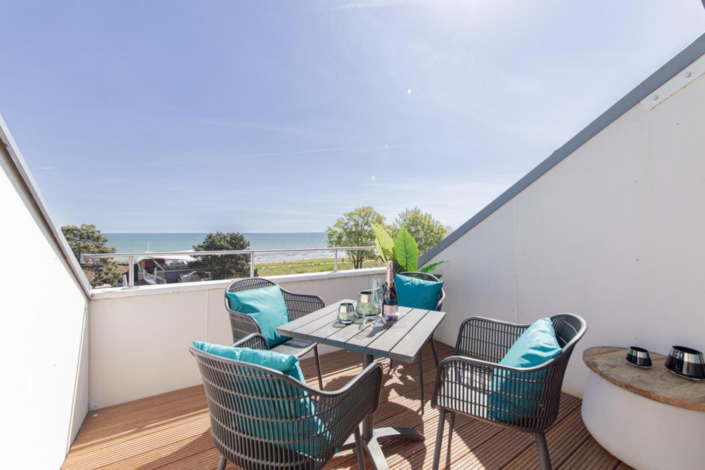 View 99 - Ferienwohnung in Scharbeutz mit exklusivem Ostseeblick Exterior foto
